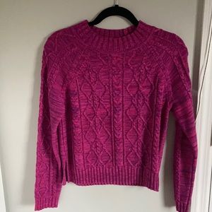 Zara-esk chunky sweater.